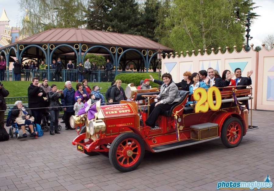 Pre-parade with the worldwide Disney Ambassadors