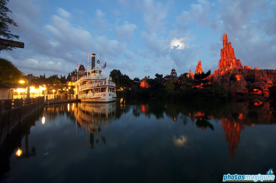 Rivers of the Far West by night