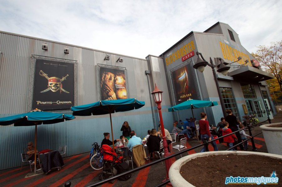 Iron Man at Disney Blockbuster Cafe