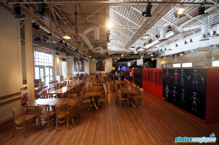 Iron Man at Disney Blockbuster Cafe