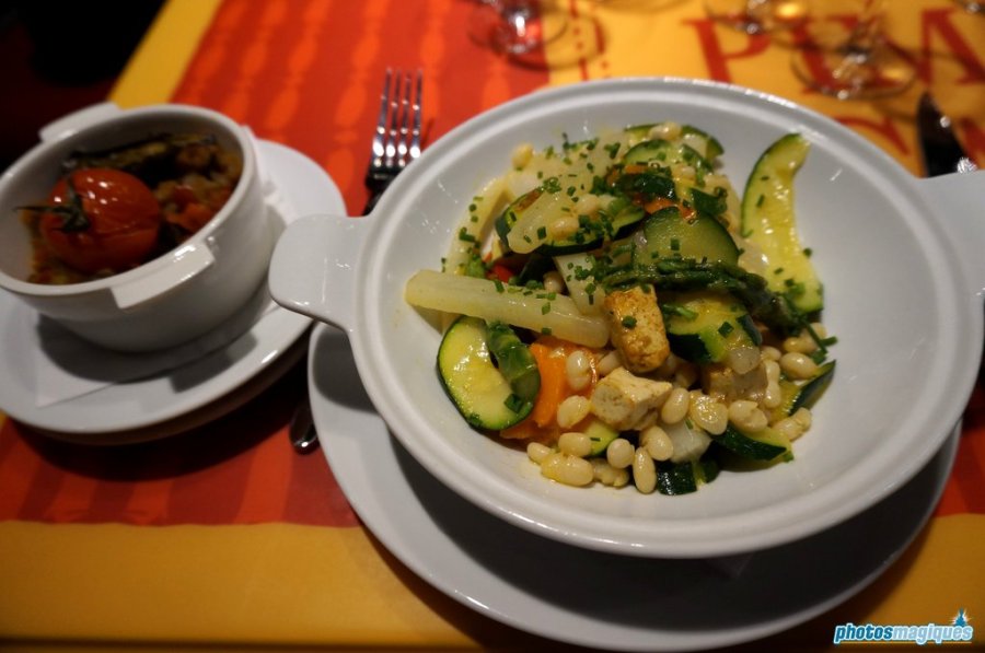 Vegetarian dish - Bistrot Chez Rémy