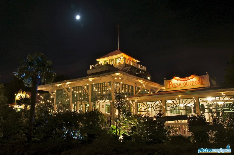 Disneyland Paris by night
